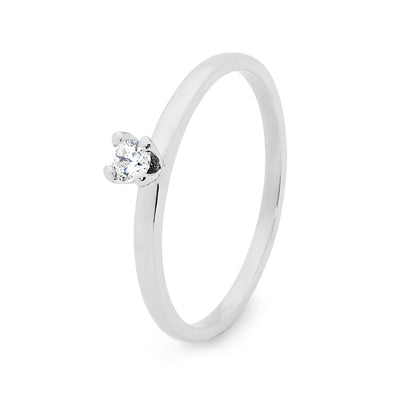 Mix & Match Silver Ring with Cubic Zirconia Giulia'secret