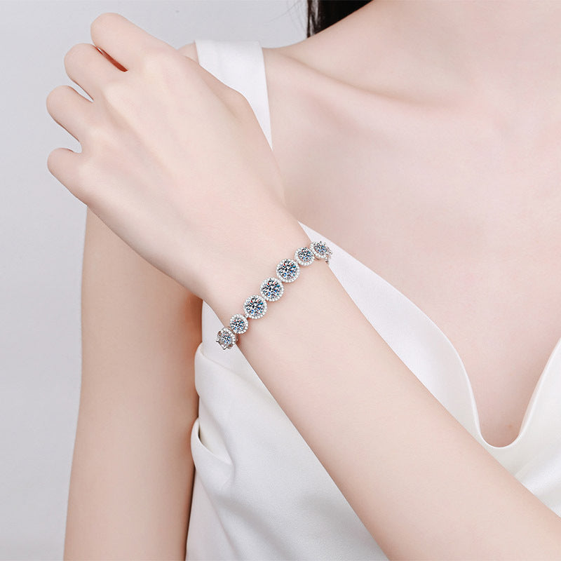 925 sterling silver starry Bracelet