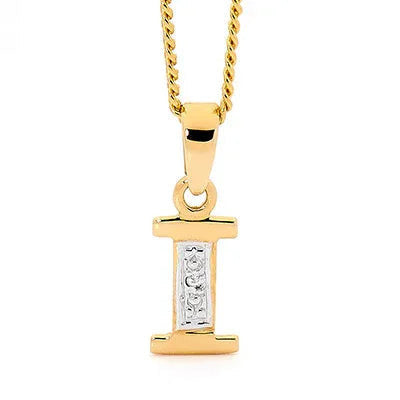 Diamond Set Block Initial I Giulia'secret