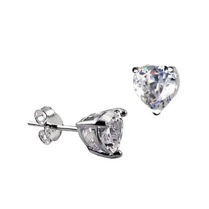 Heart Studs Cz Giulia'secret