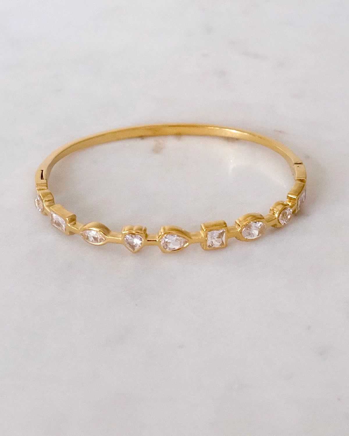 Zuri bangle Clear