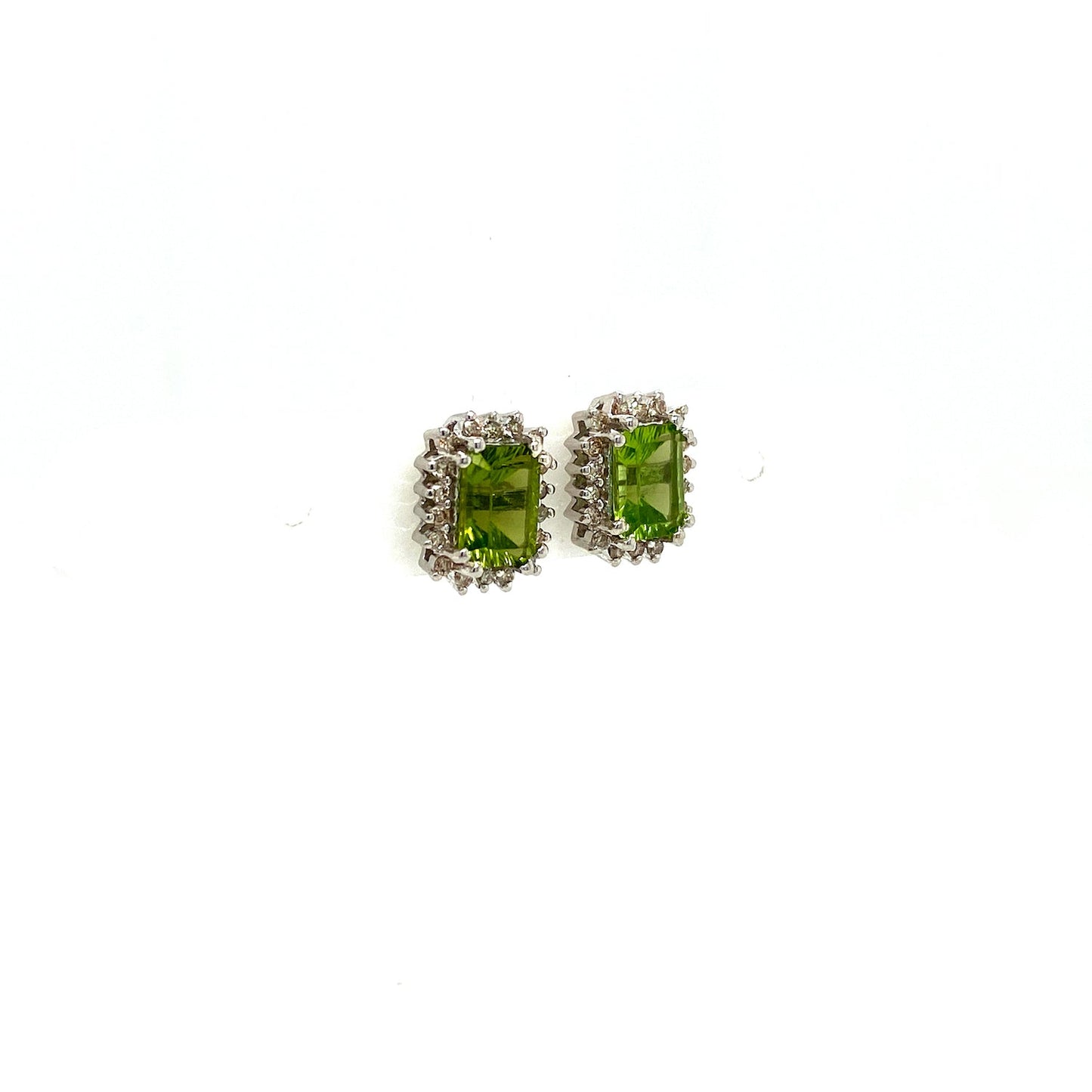 Peridot Jewellery Set in .925 Sterling Silver - KSS 63698