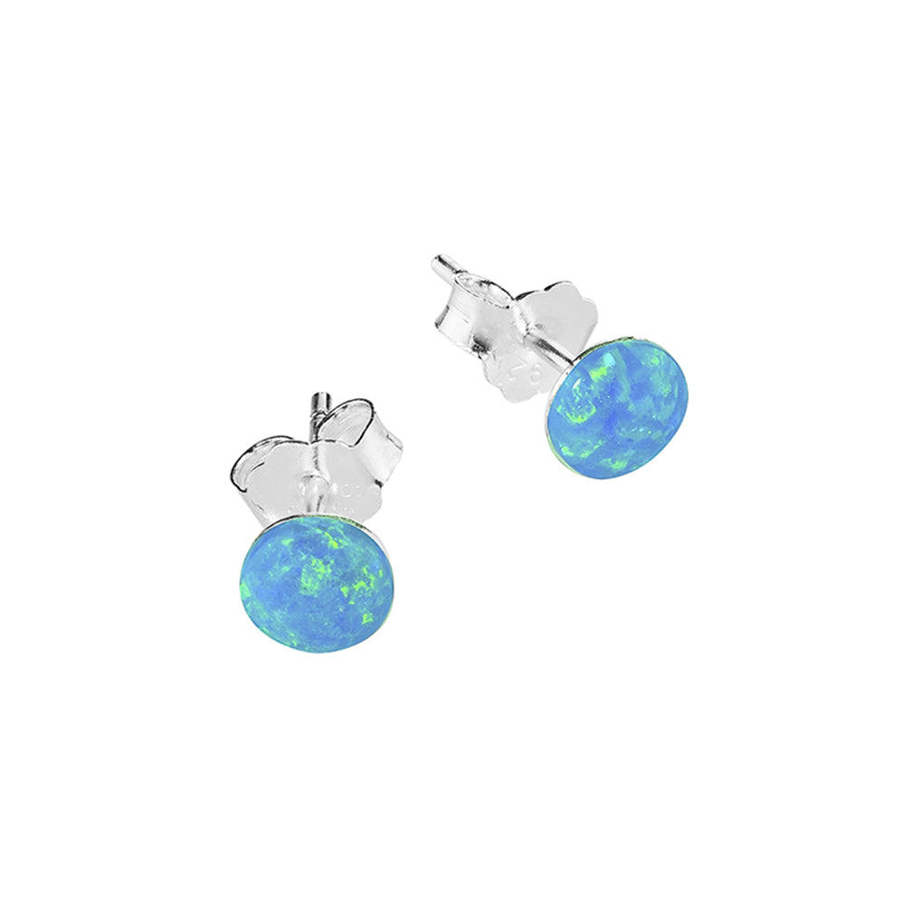 Sterling silver opalite stud earrings Giulia'secret