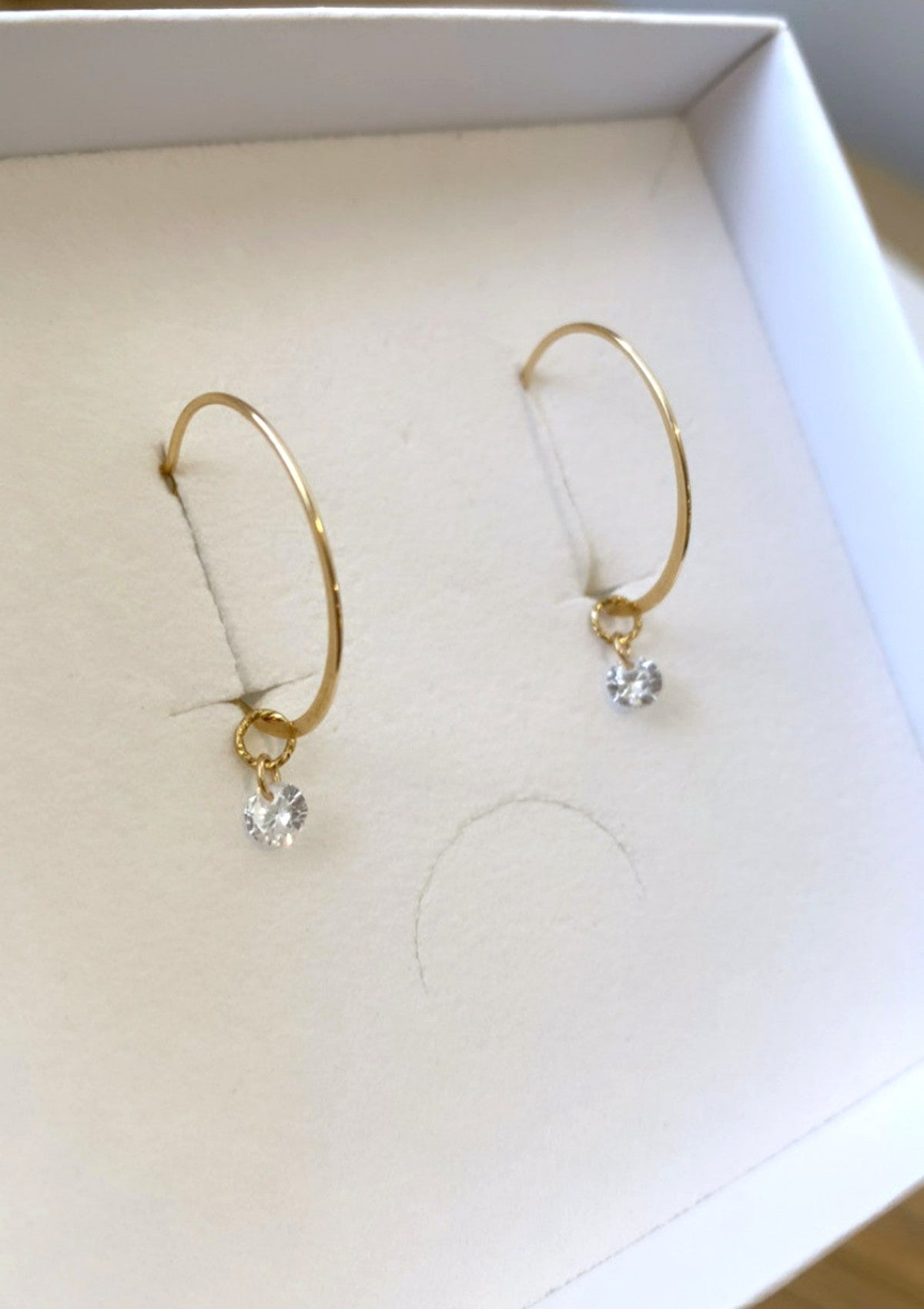 Elegance flat Hoop Earrings
