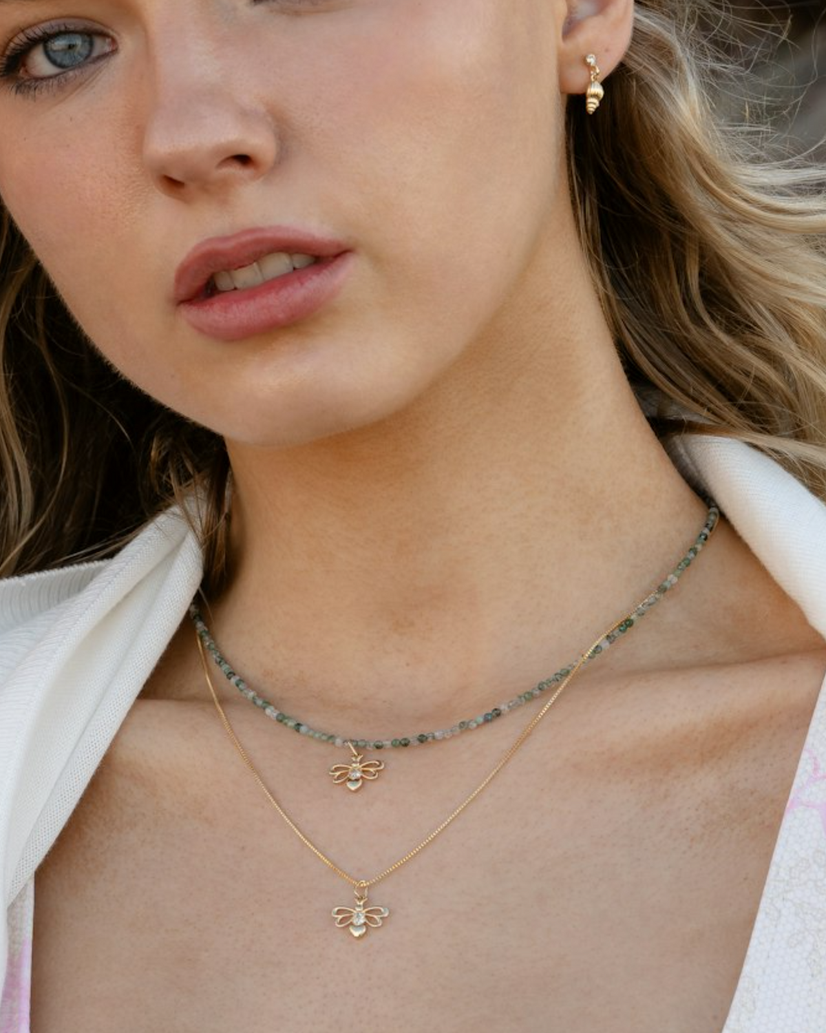 Honey Bee Necklace