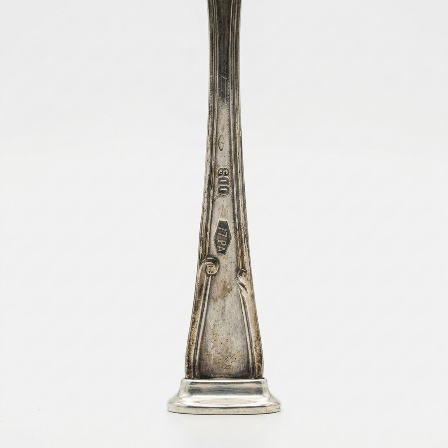 Italian 800 Silver Coffee Spoons Set Of Six By Di Cristofalo