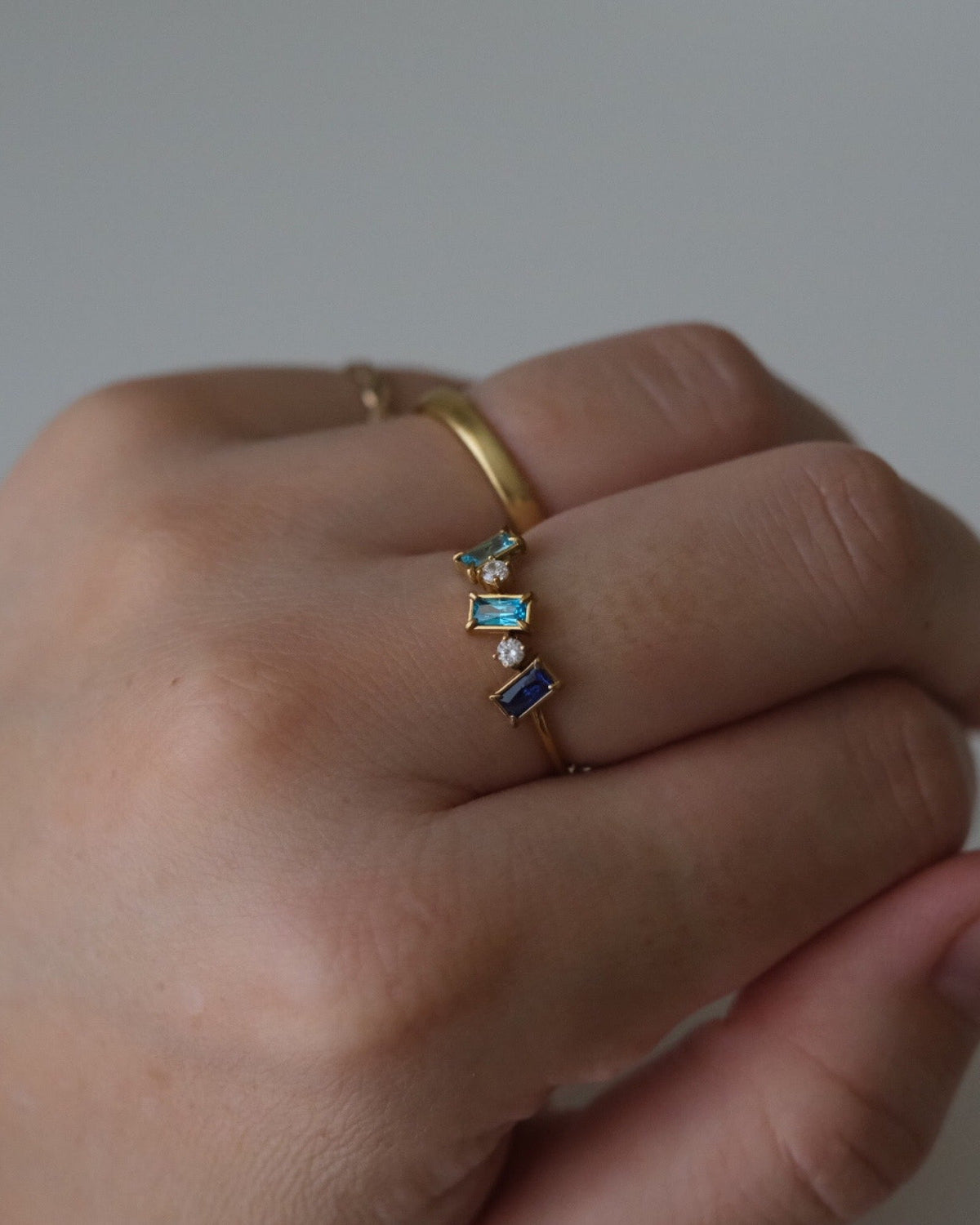 Azure Blue Ring