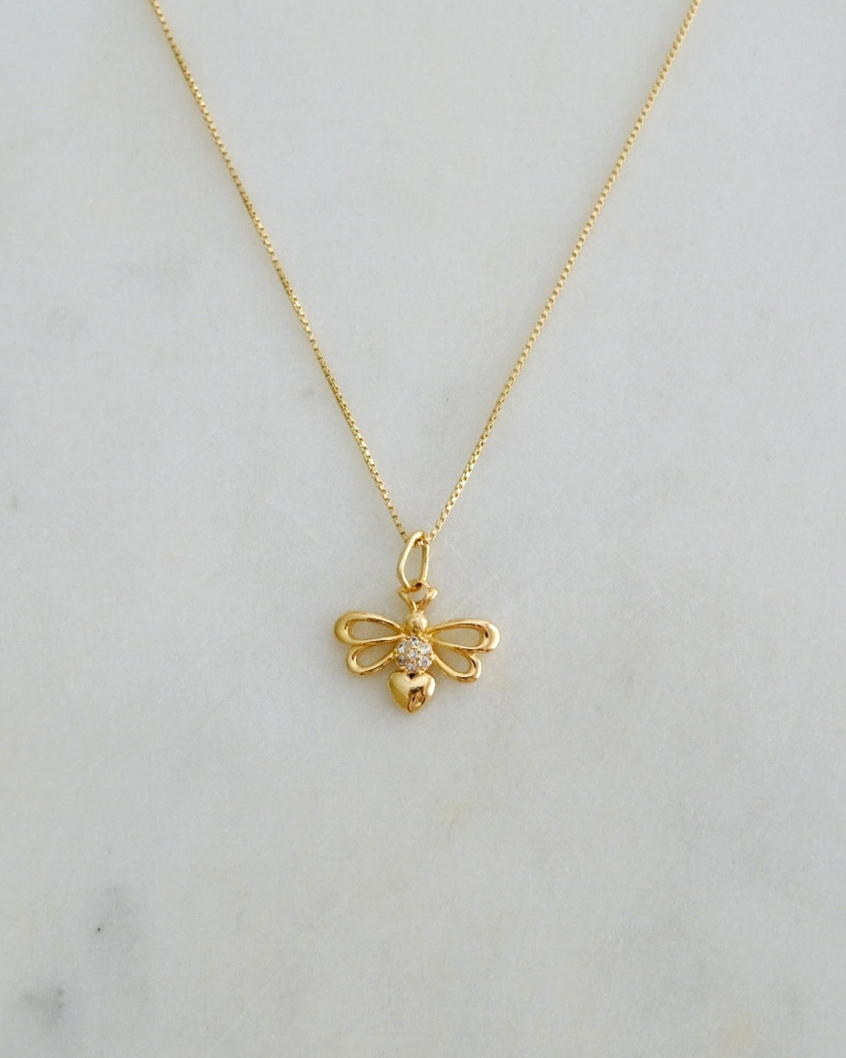 Honey Bee Necklace
