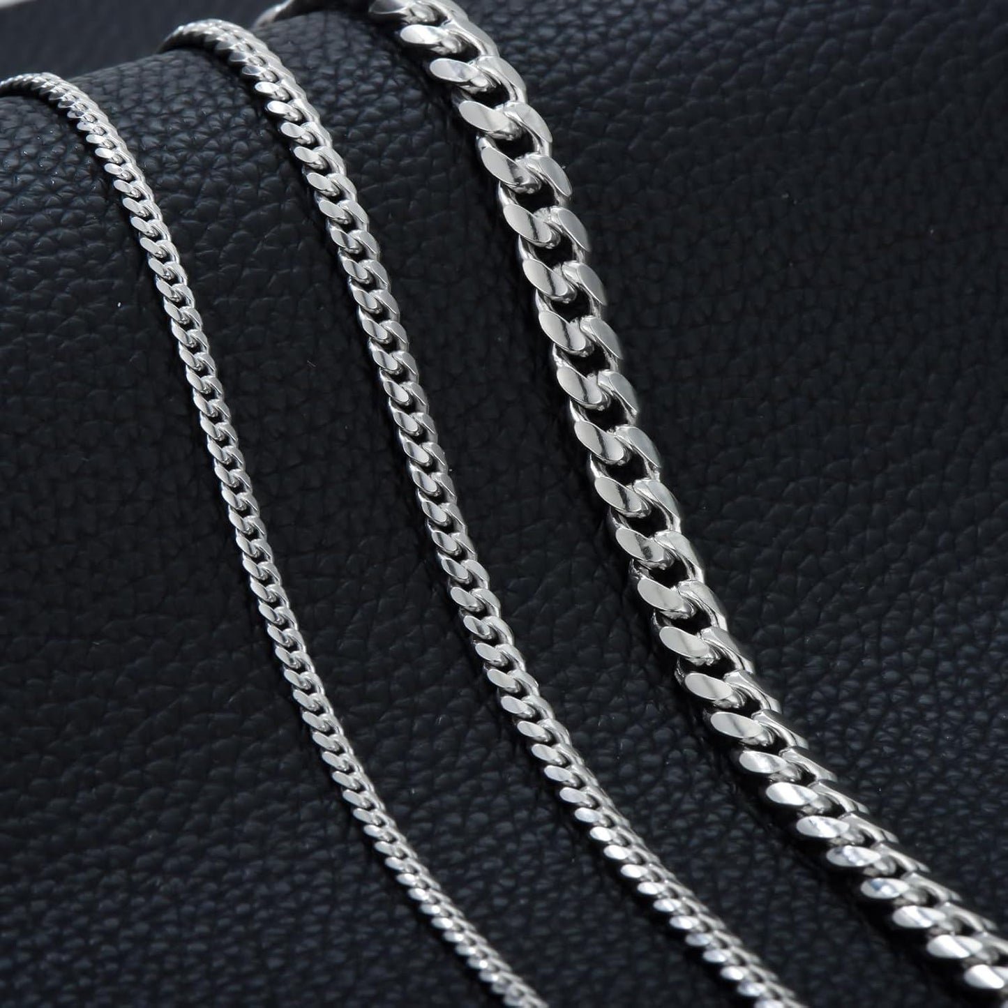 S925 Sterling Silver Cuban Link Chain Bracelet for Men