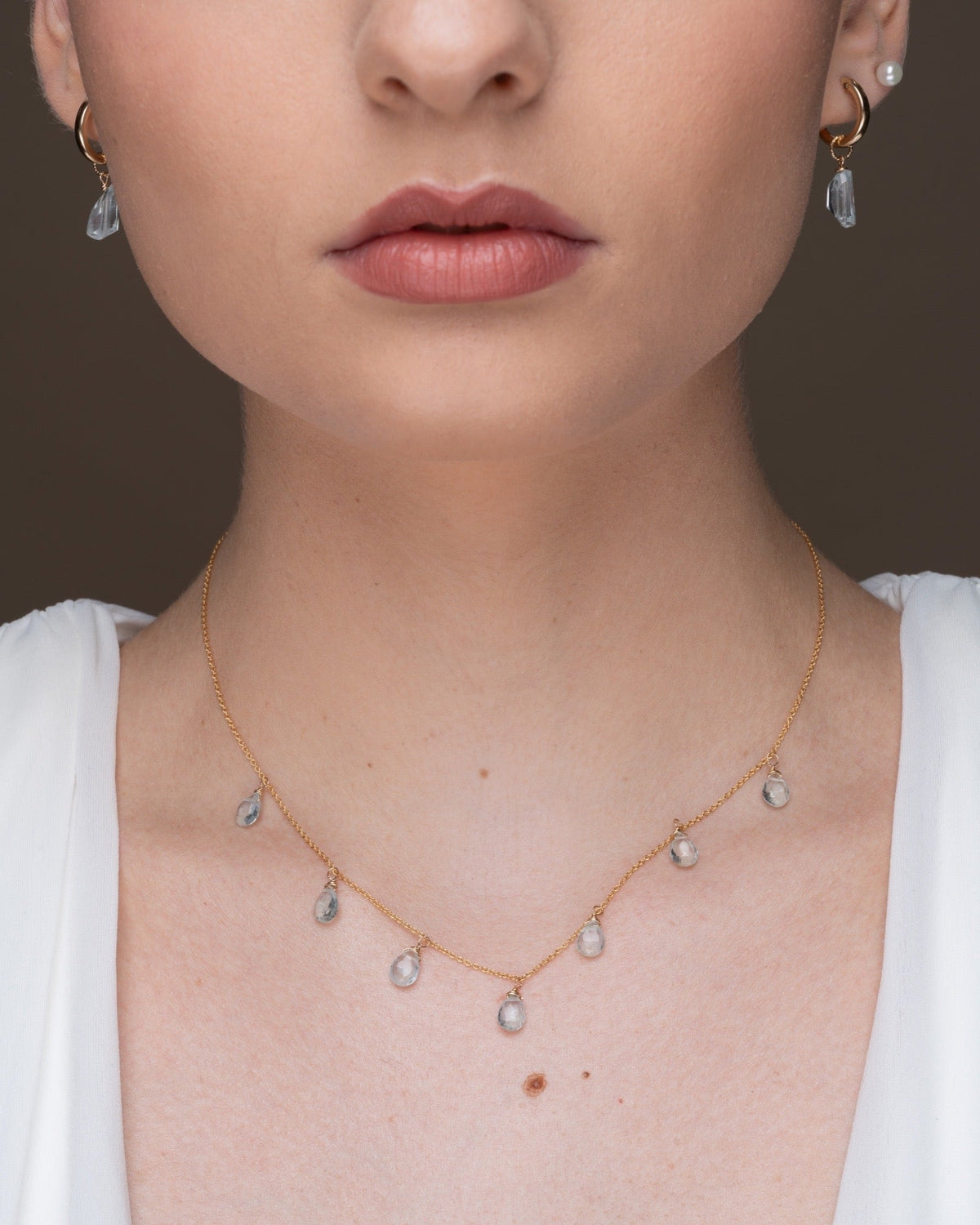 Aquamarine Princess Necklace