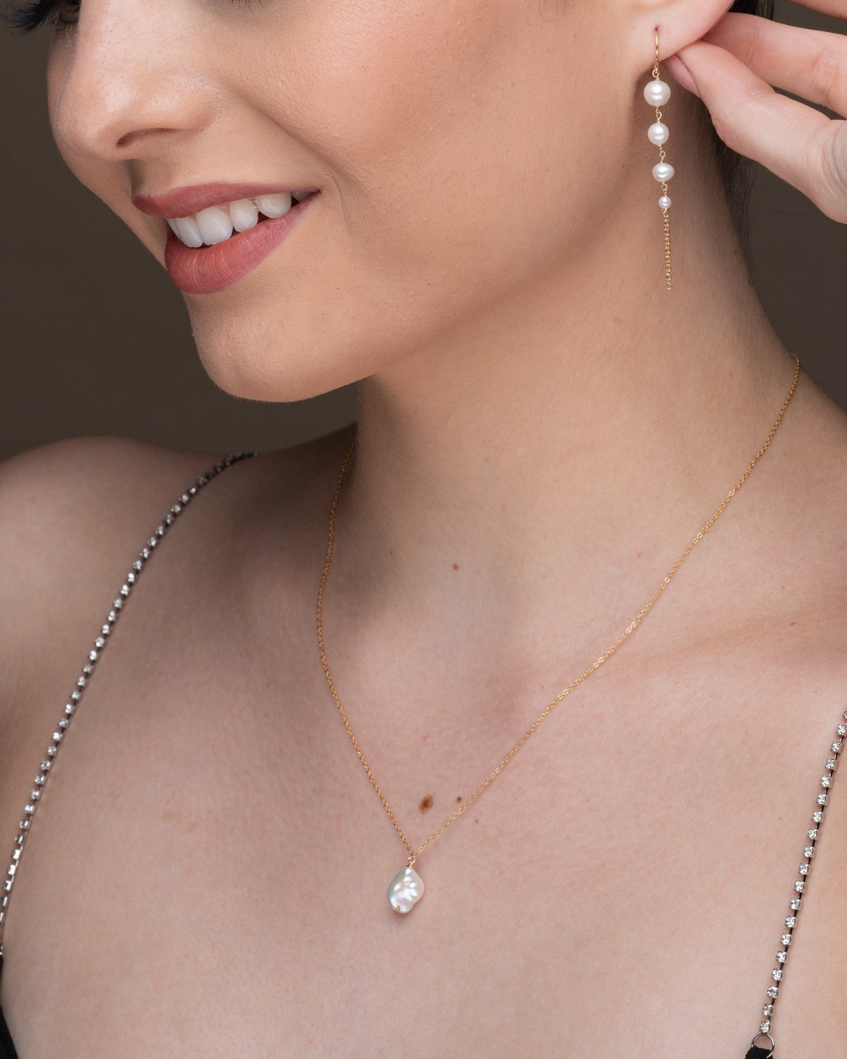 Keshi Pearl Necklace