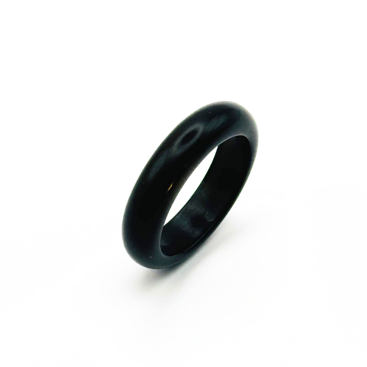 Aegis - Rounded Edge Natural Gemstone Ring