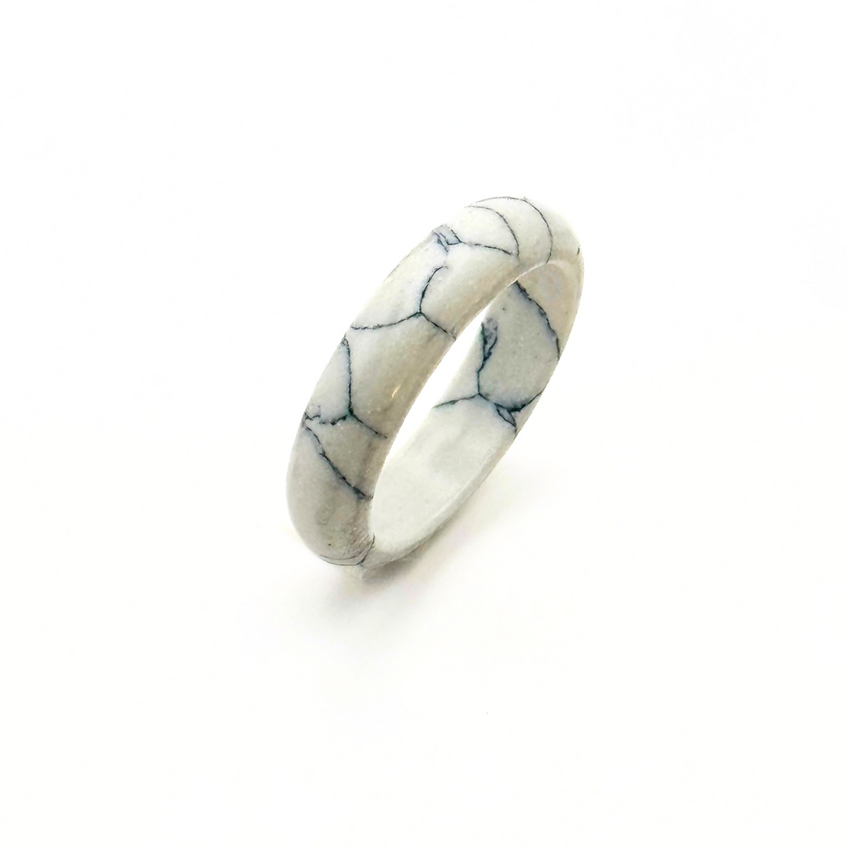 Aegis - Rounded Edge Natural Gemstone Ring