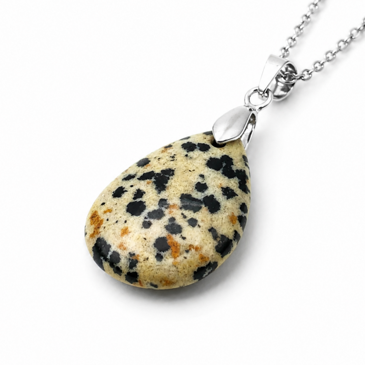 Angel Drop Natural Gemstone Necklace