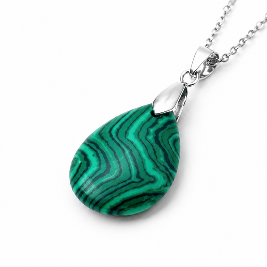 Angel Drop Natural Gemstone Necklace