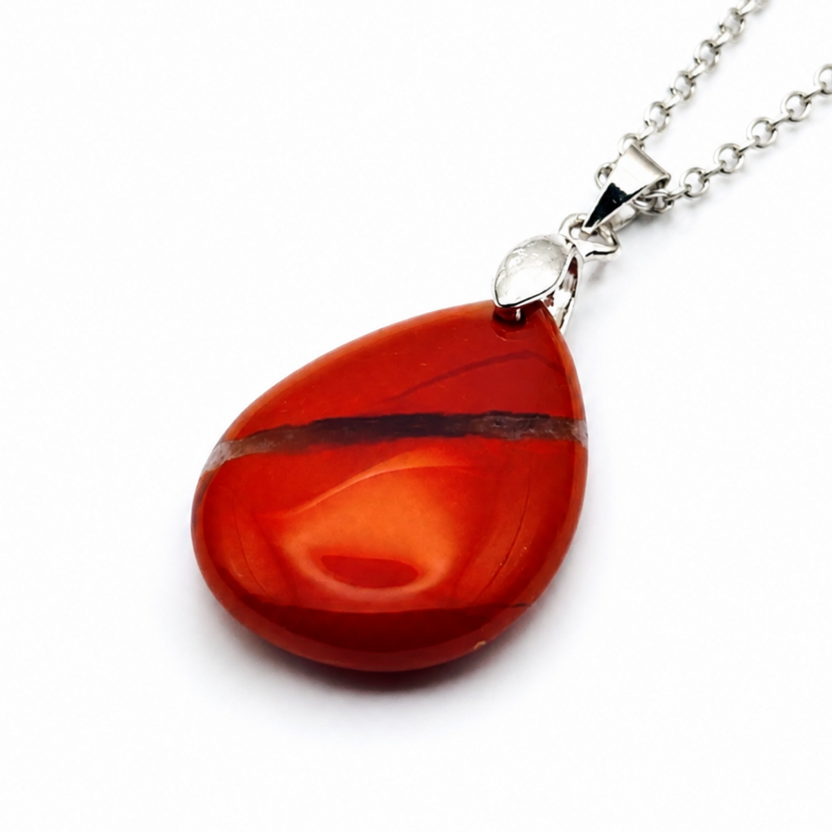 Angel Drop Natural Gemstone Necklace