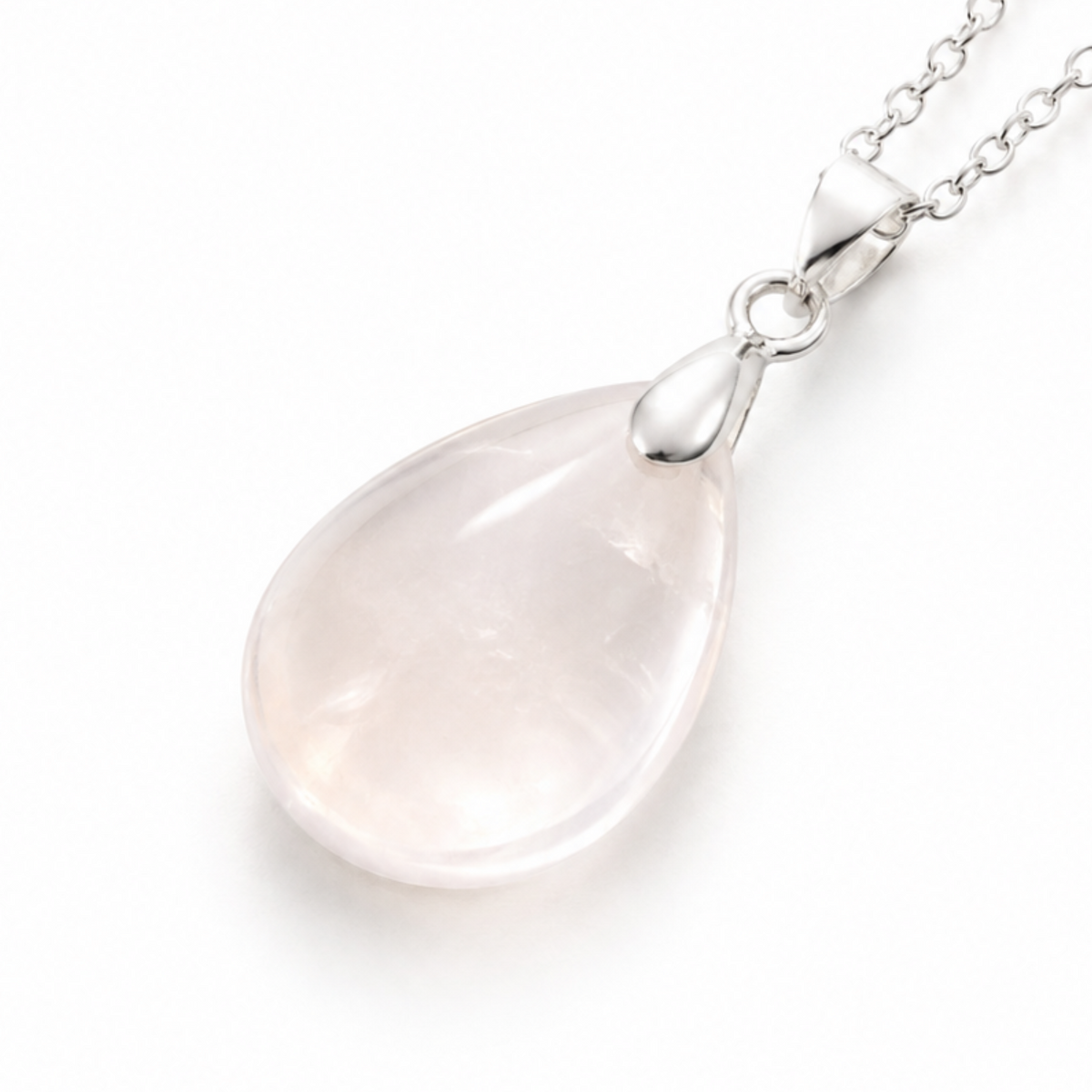 Angel Drop Natural Gemstone Necklace