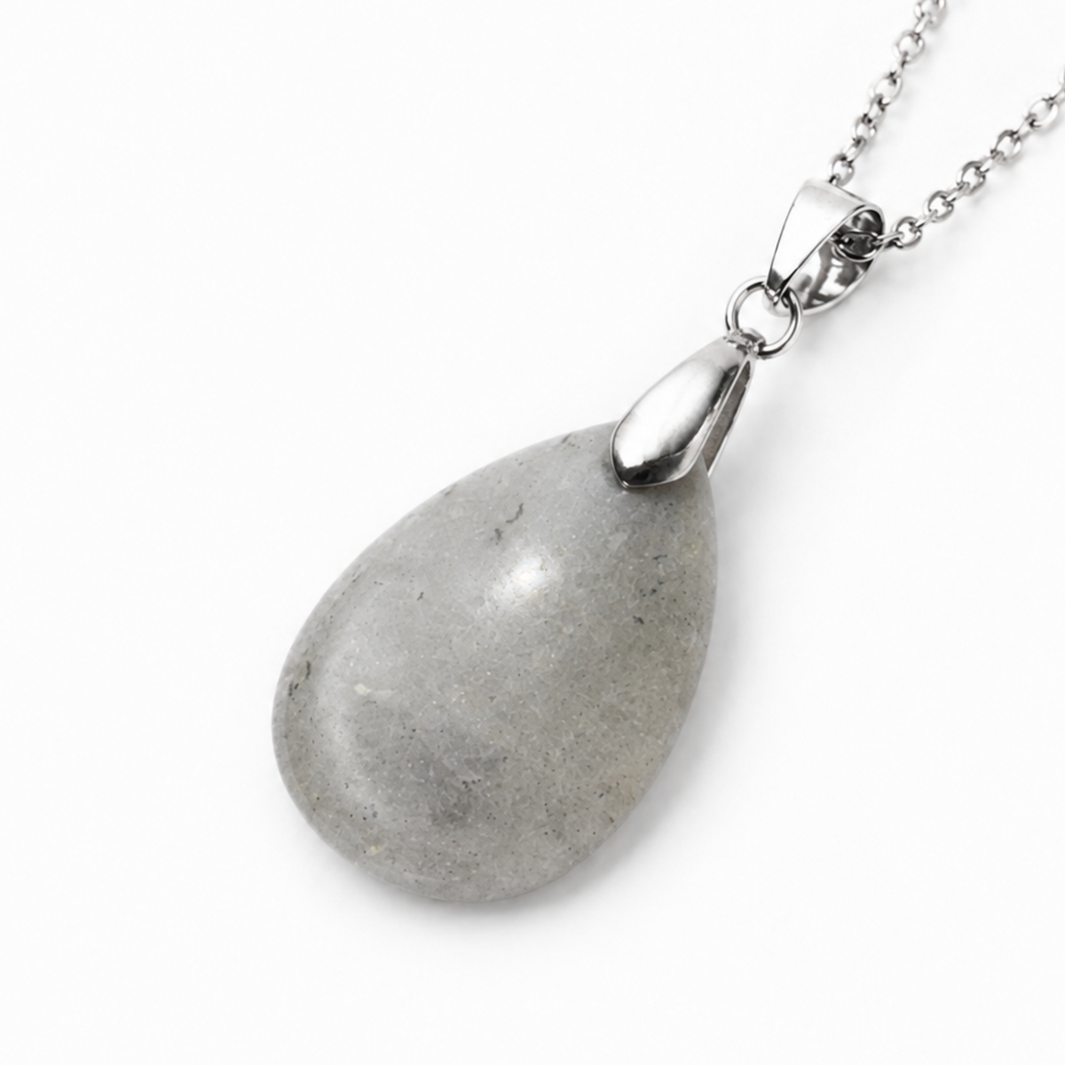 Angel Drop Natural Gemstone Necklace