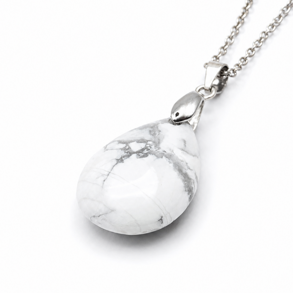 Angel Drop Natural Gemstone Necklace