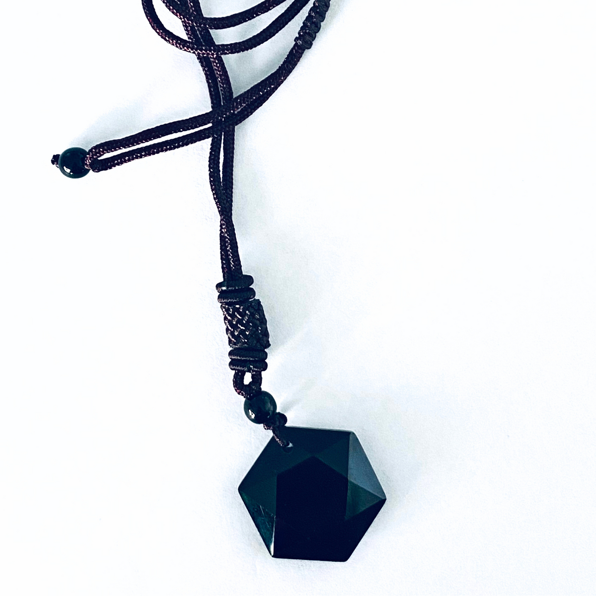 Black Obsidian Star Necklace