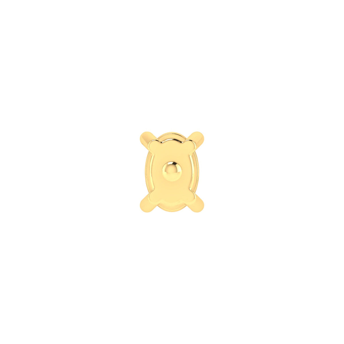 Diamond Stud Earrings with 0.25ct Diamonds in 9K Yellow Gold