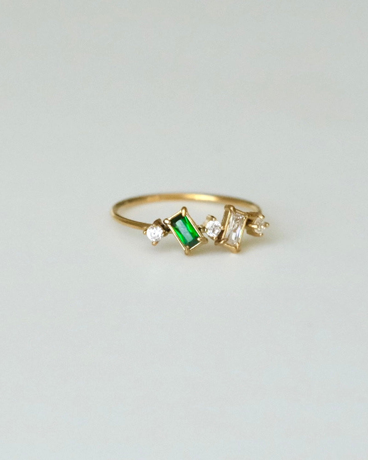 Dew Green Ring