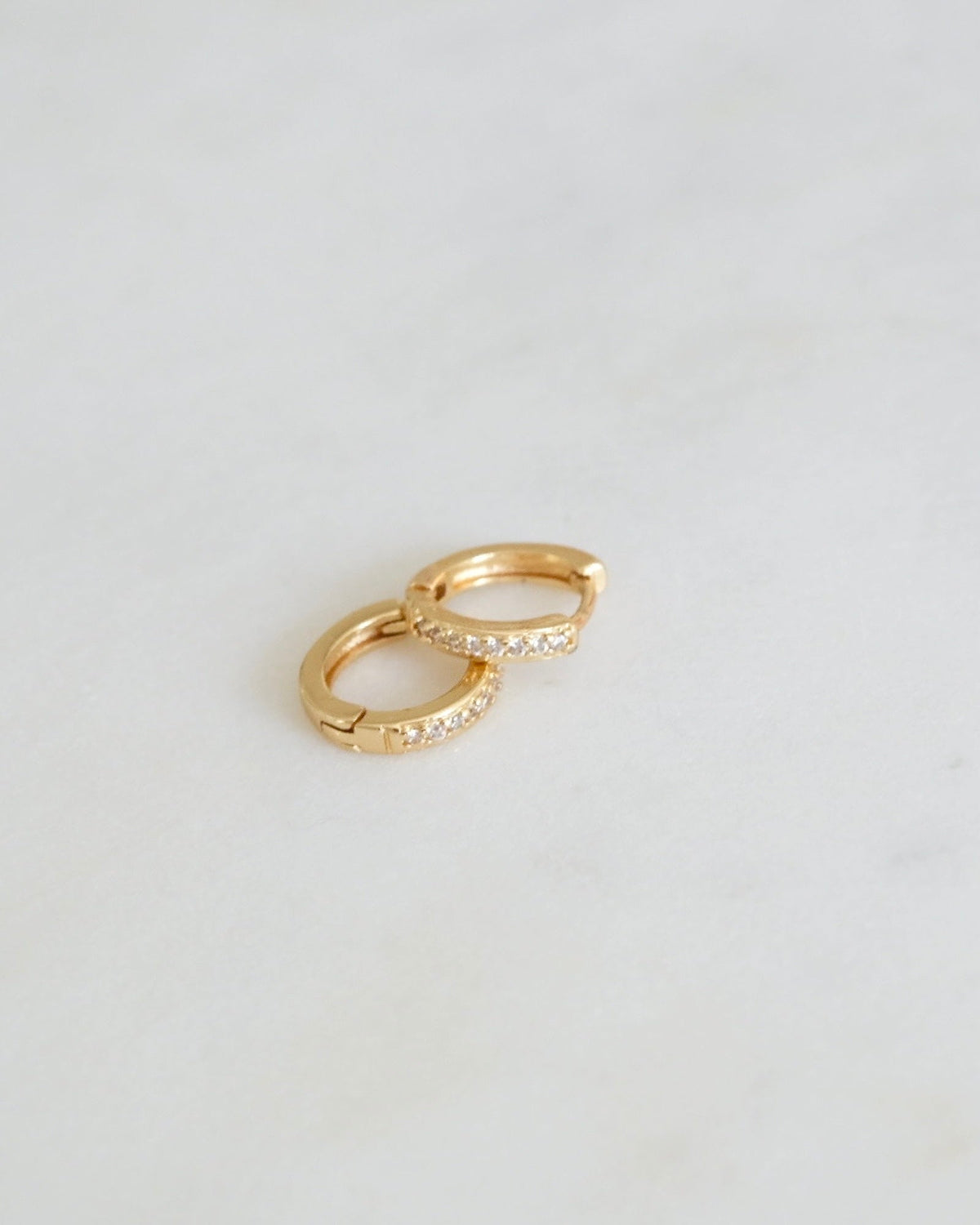 Esther Pearl Hoop Earrings