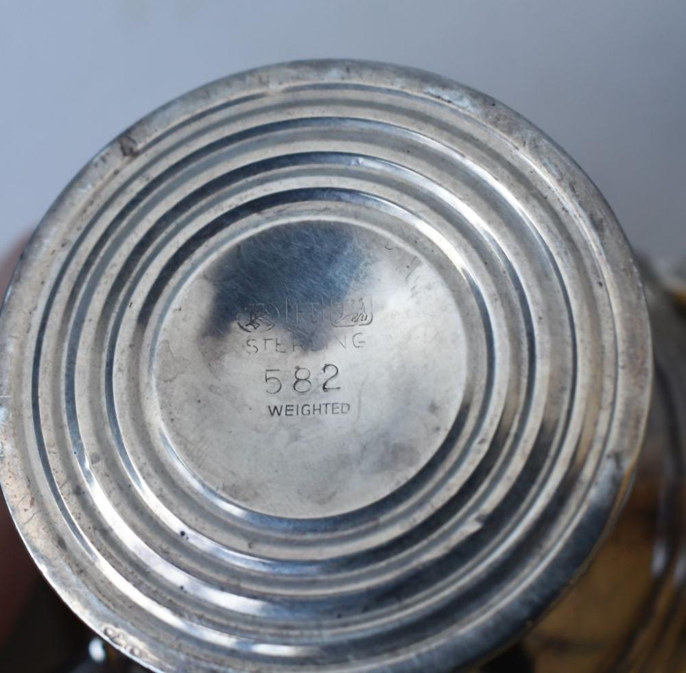American Sterling Silver Milk Jug And Sugar Bowl Set With Weighted Bases