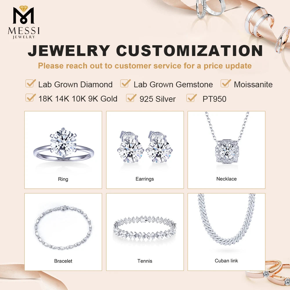 Engagement Ring Six Carat Marquise Lab Grown Diamond In 14K Gold IGI Certified