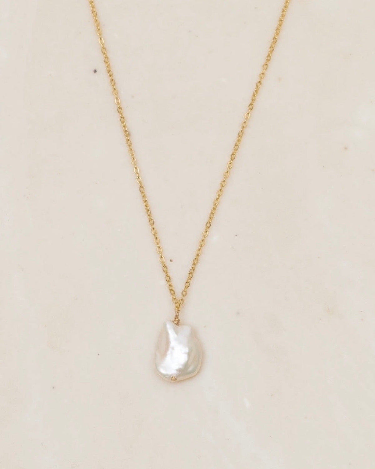 Keshi Pearl Necklace