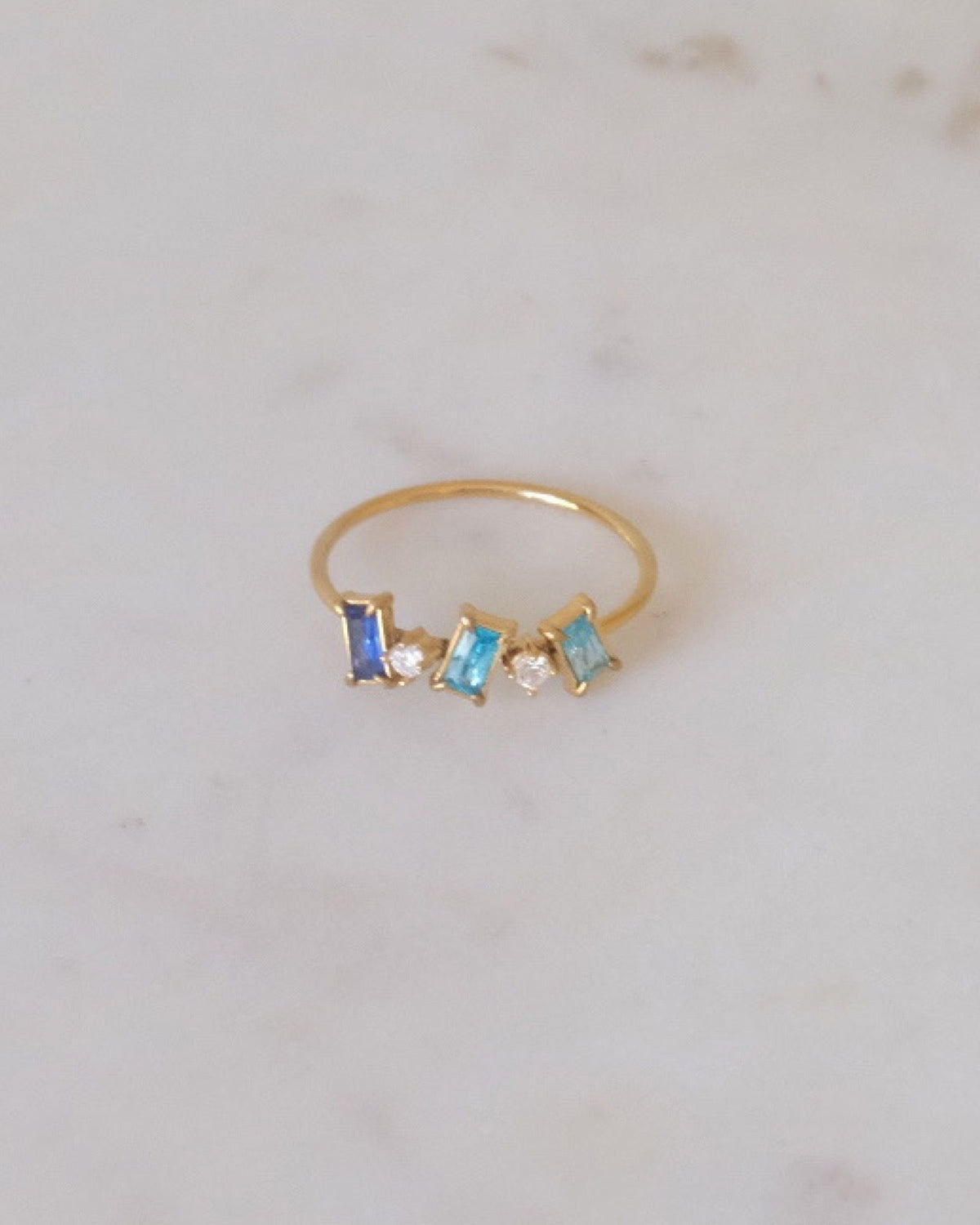 Azure Blue Ring