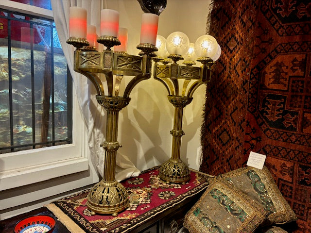 Antique Victorian Lamps