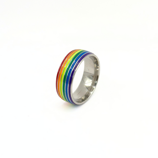 Iris - Rainbow Colours Ring