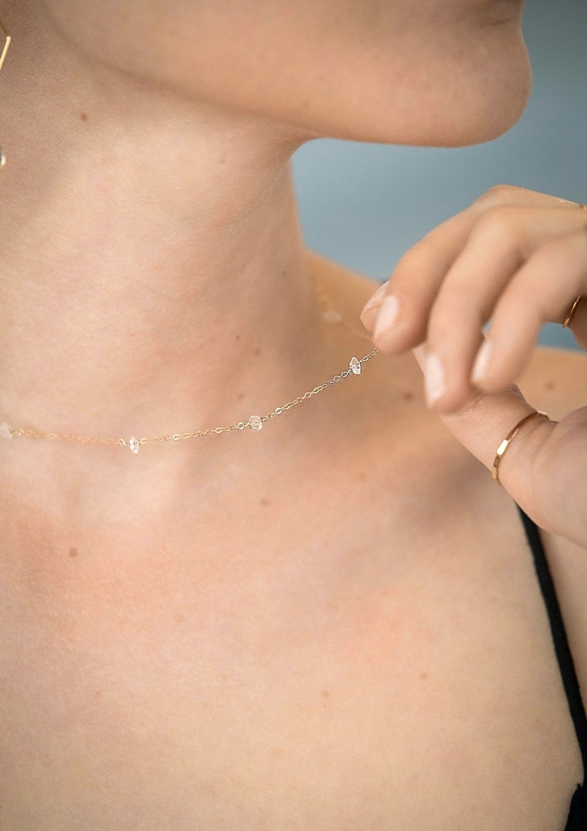 Herkimer Diamonds Necklace