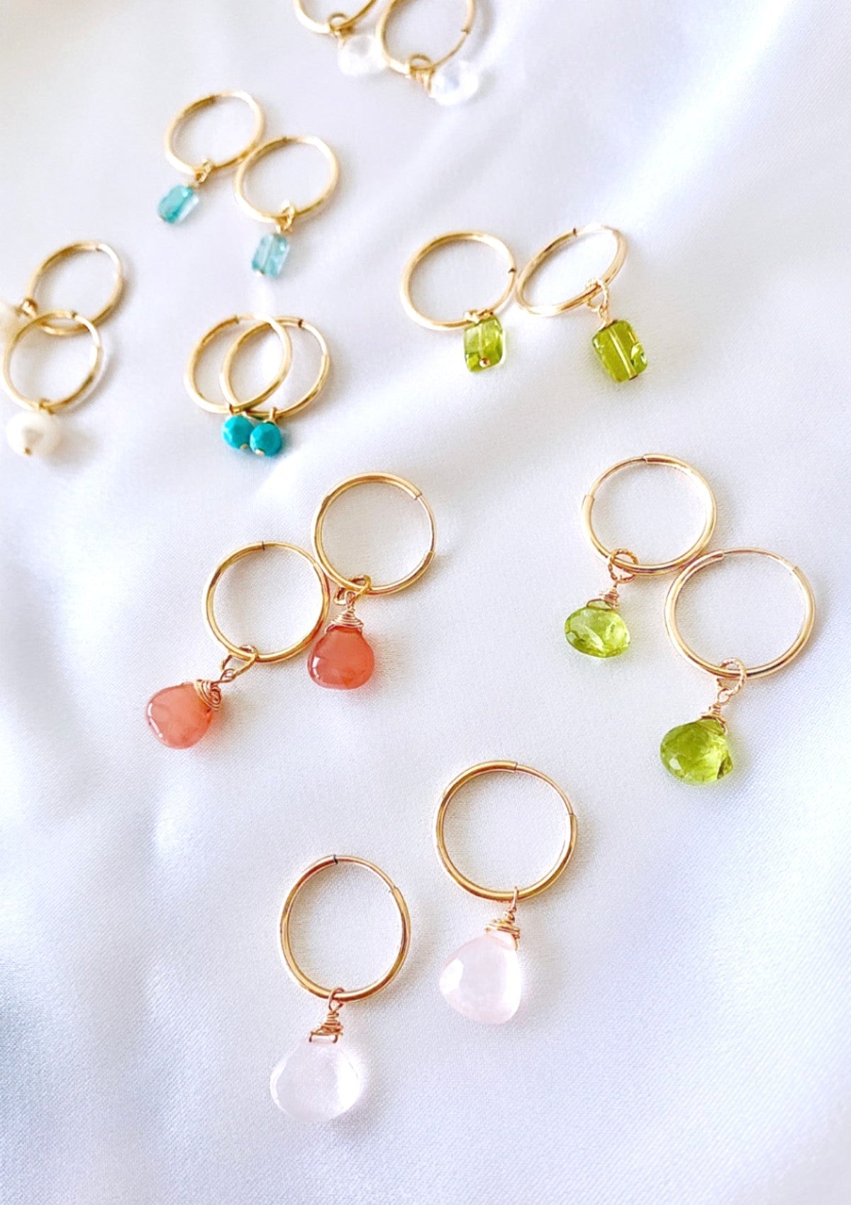 Inca Rose infinity Hoops