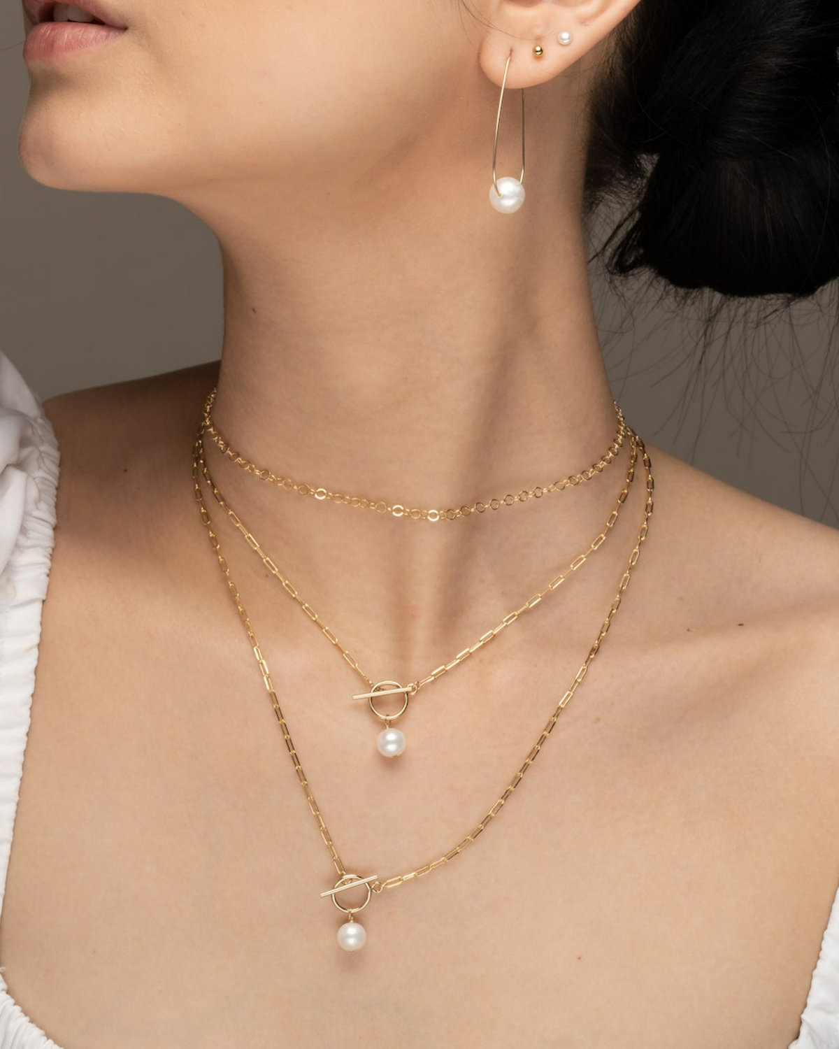 Pearl Lock Necklace