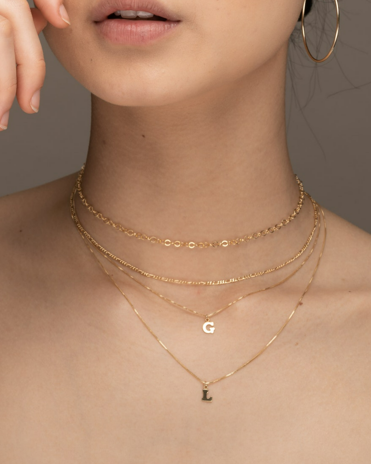 Initial letter Necklace