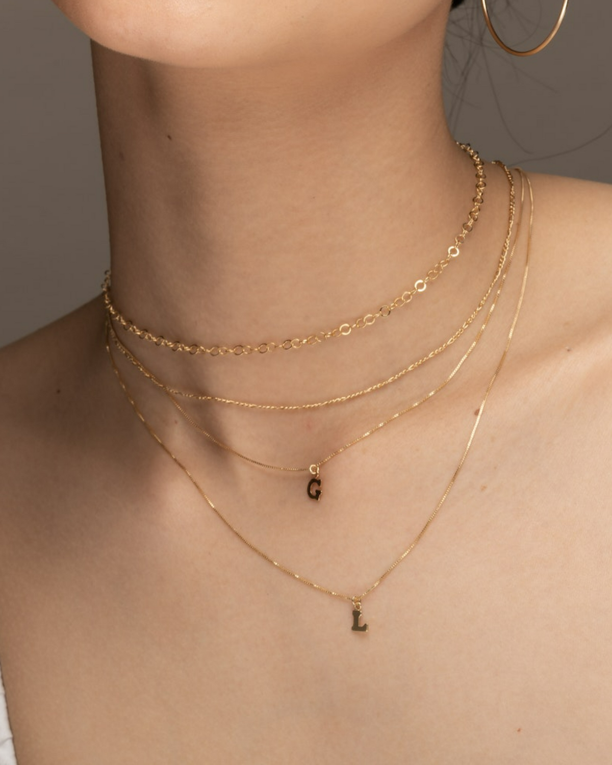 Initial letter Necklace