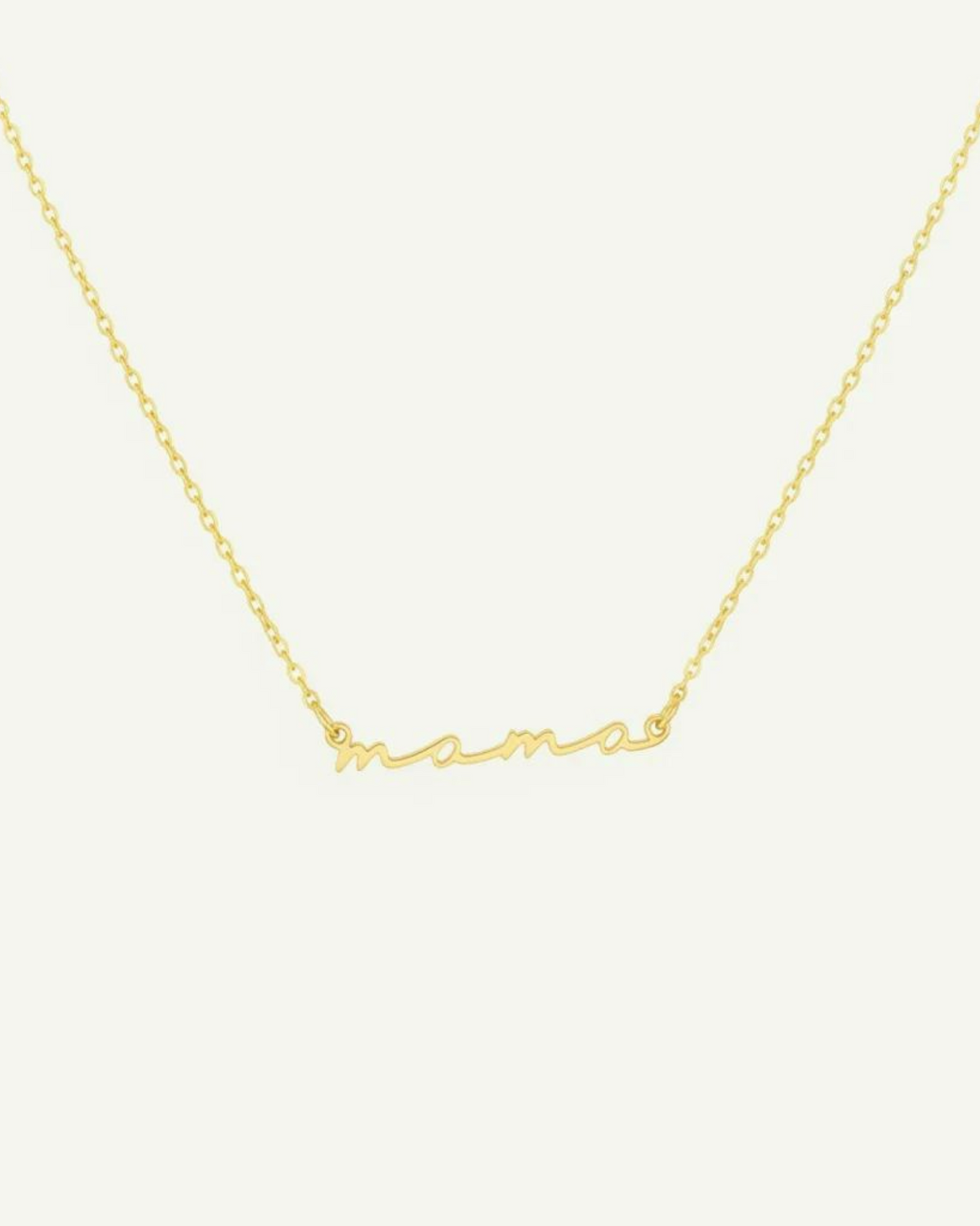 Mama Letter Necklace