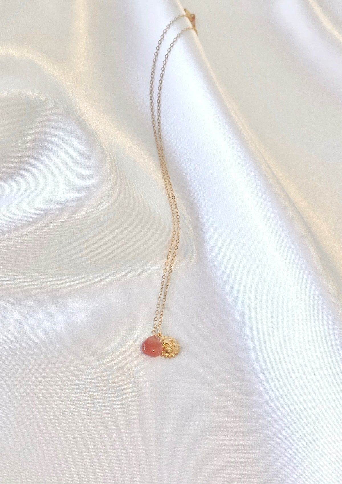 Inca Rose with Sun Necklace