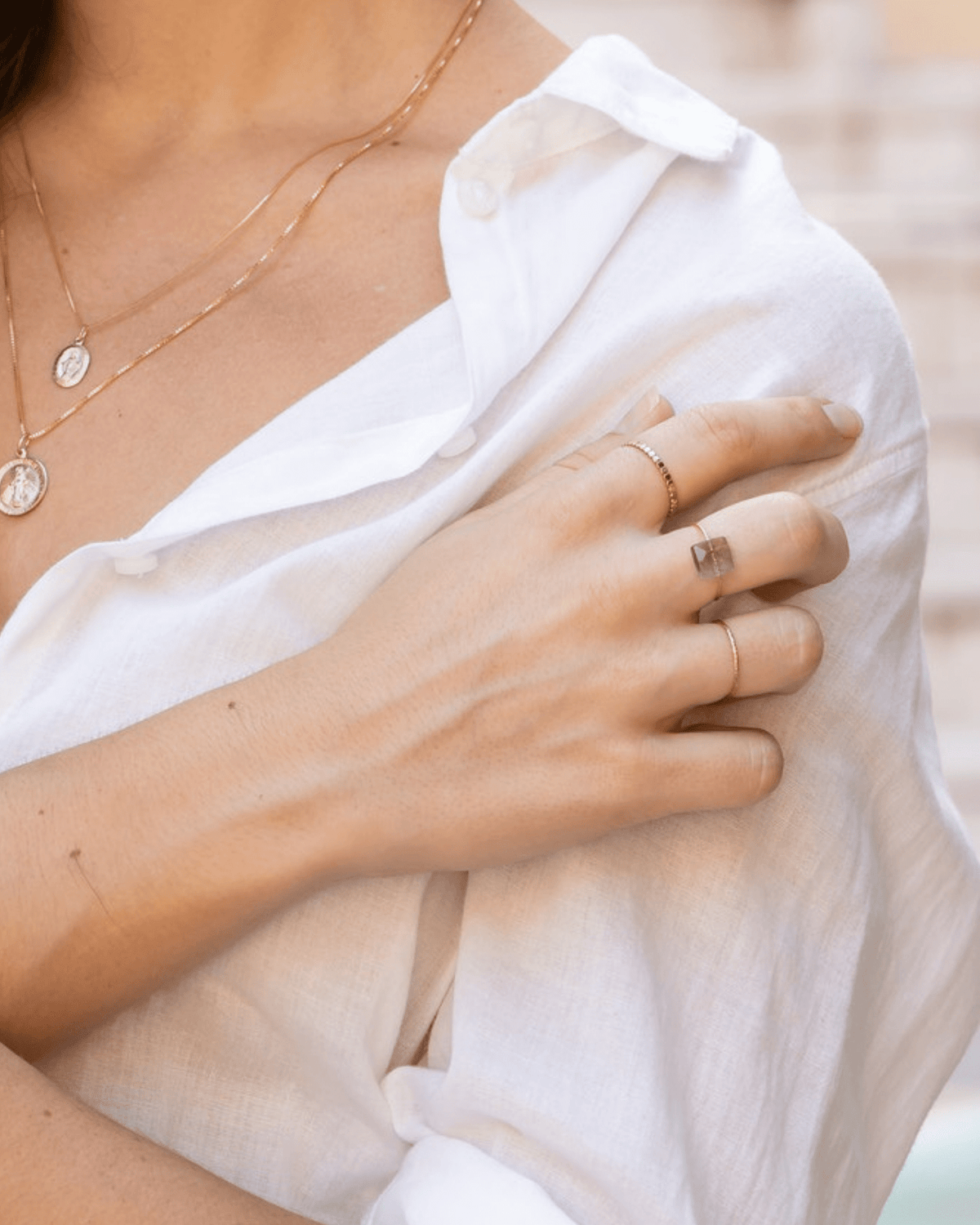 Daily Serenity Rings Square