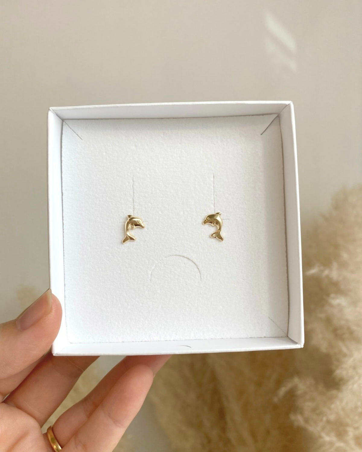 Dolphin Stud Earrings