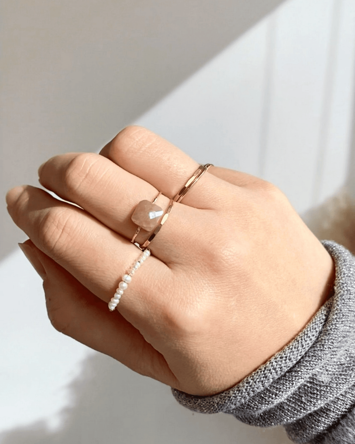 Daily Serenity Rings Square