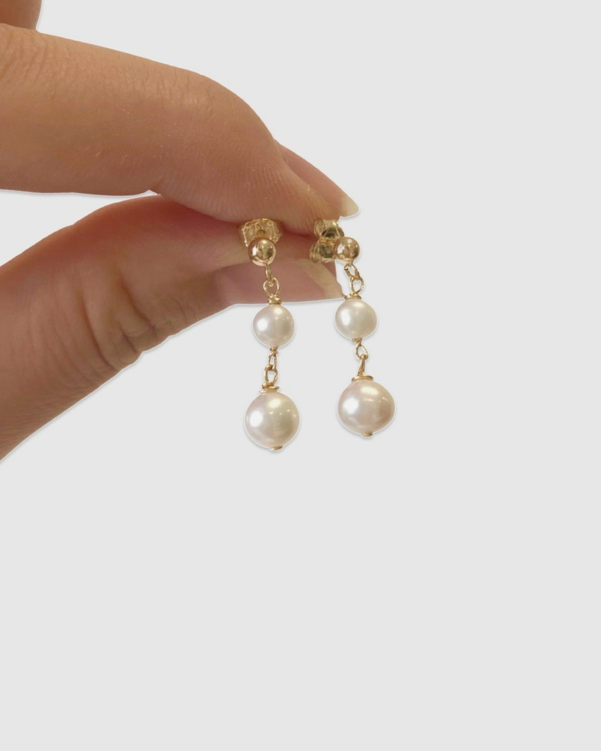 Pearl Odango Earrings