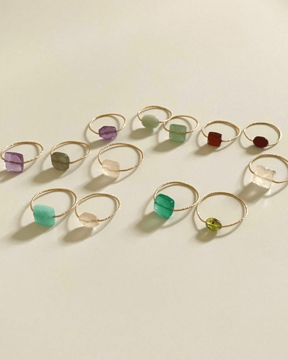Daily Serenity Rings Square