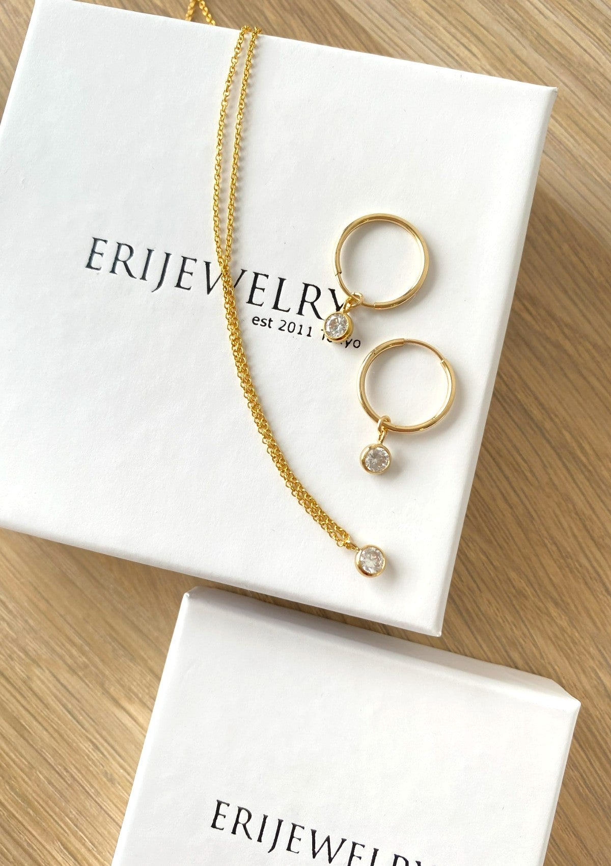 Petite CZ Simple Necklace
