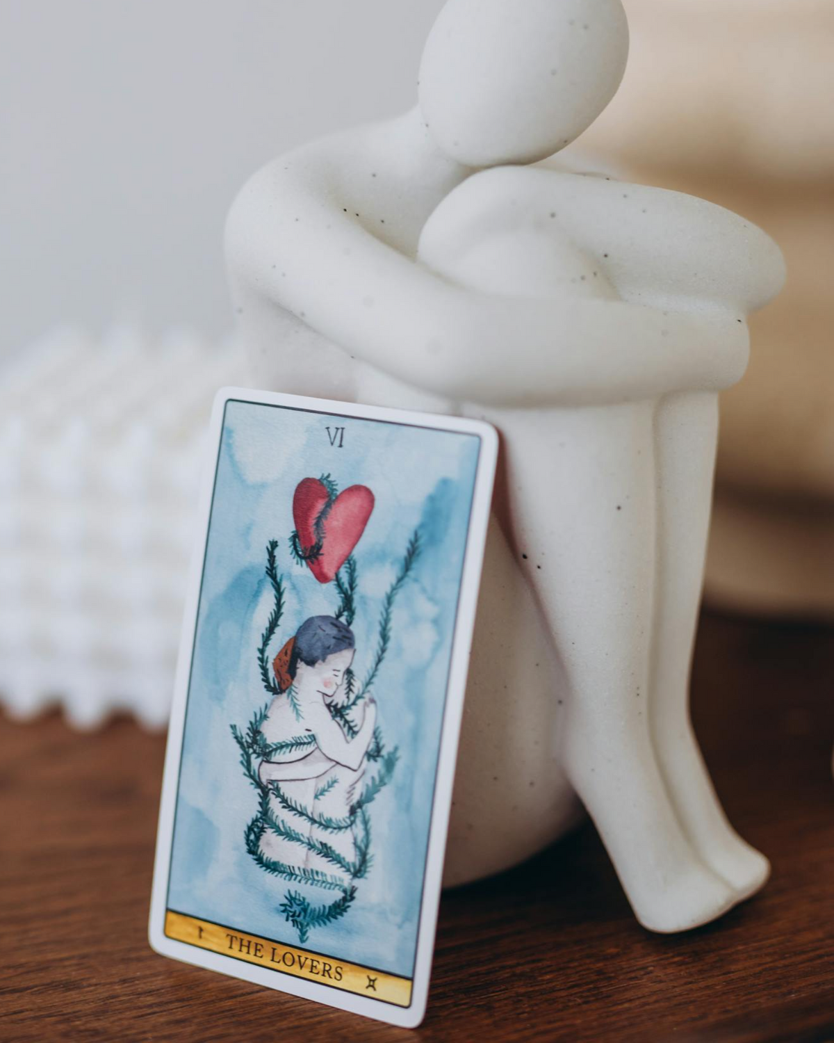 The Lovers Tarot Necklace