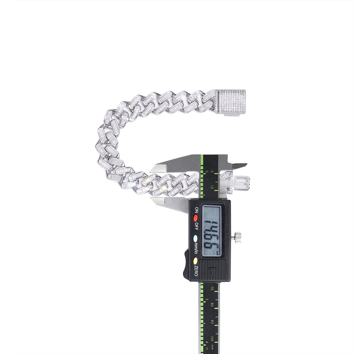Conjunto Con Moissanita De Alta Calidad, Esta Pulsera De Plata De Tendencia De Lujo Ligero, Lujosa Y A La Moda Está Hecha De Plata S925 Electrochapada Con Platino