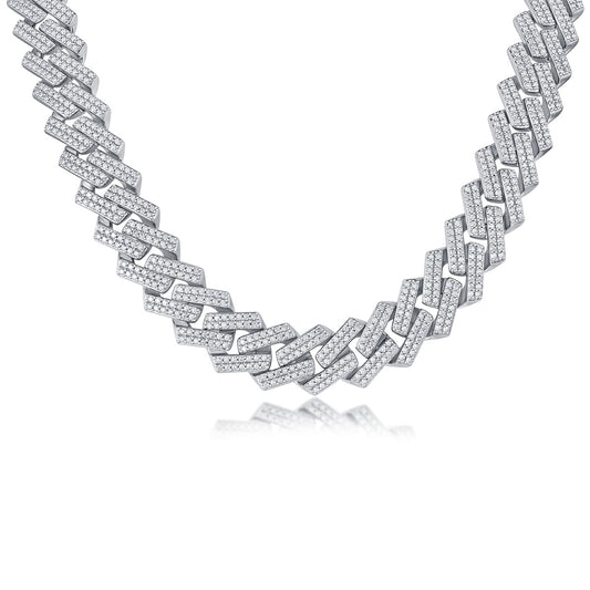 Men’s Luxury Moissanite S925 Silver Necklace