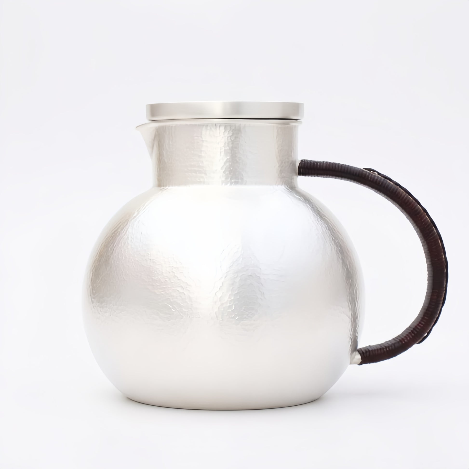 925 Sterling Silver Jug with Wooden Handle